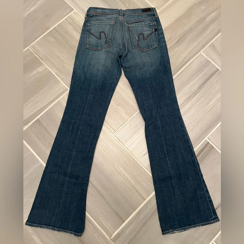 Citizens of Humanity ingrid #002 stretch low waist flair jeans - Picture 4 of 4